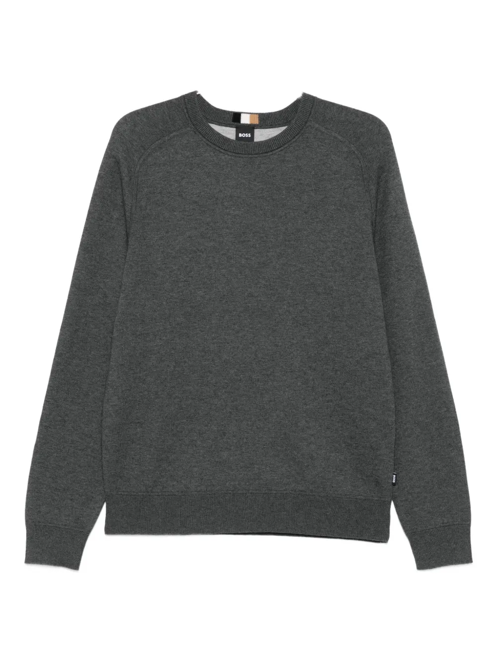 BOSS crew-neck sweatshirt - Grigio