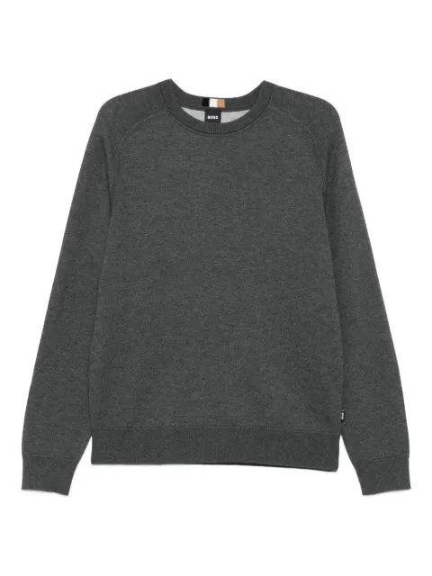 BOSS crew-neck sweatshirt