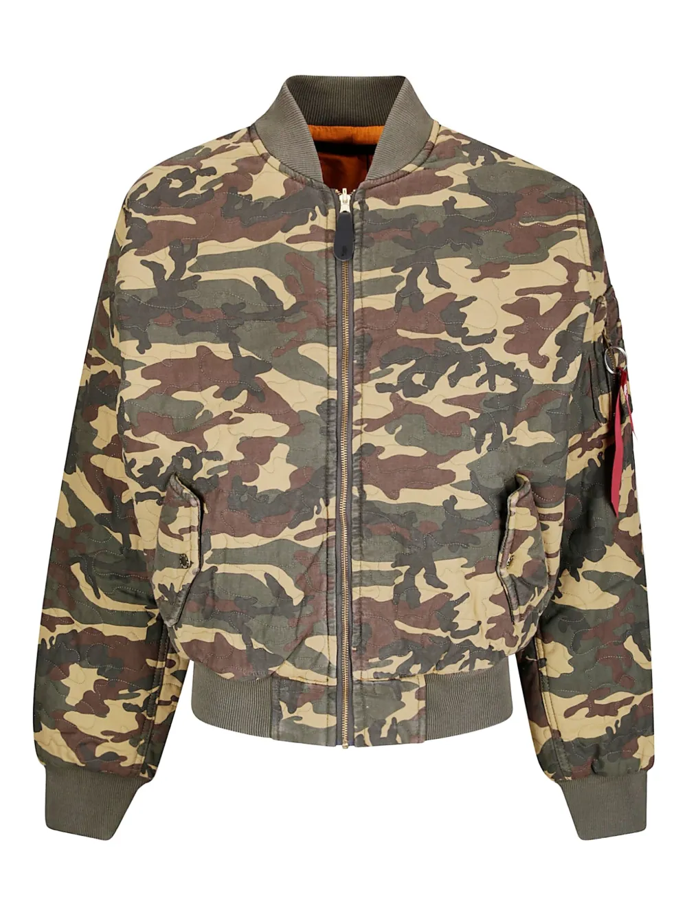 Alpha Industries MA-1 camouflage jacket | vert | Image 1