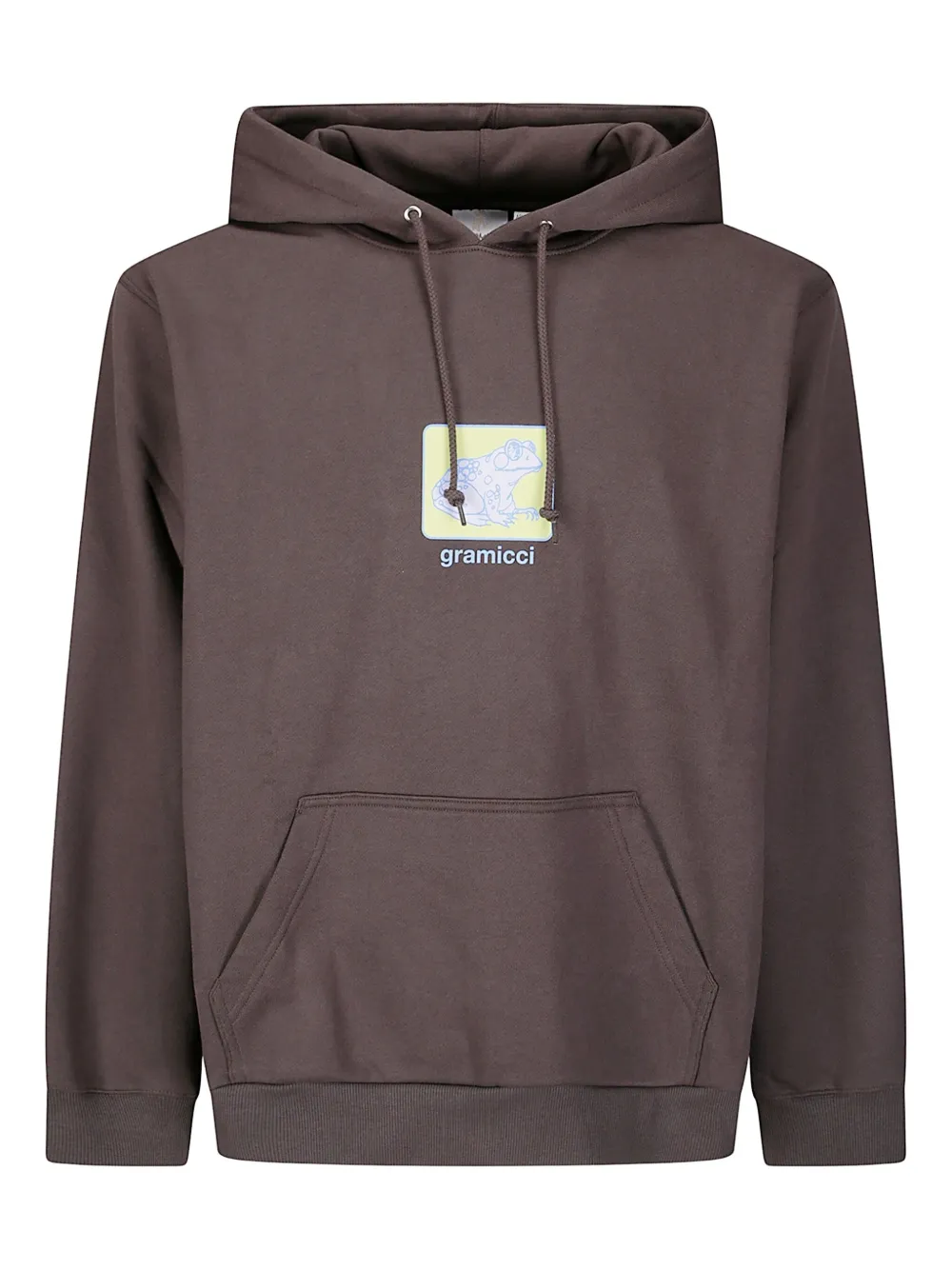Gramicci カンガルーポケット パーカー - ブラウン Gramicci カンガルーポケット パーカー - ブラウン