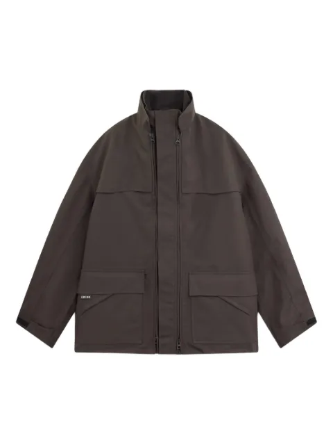 GR10K zipped flap-pocket jacket