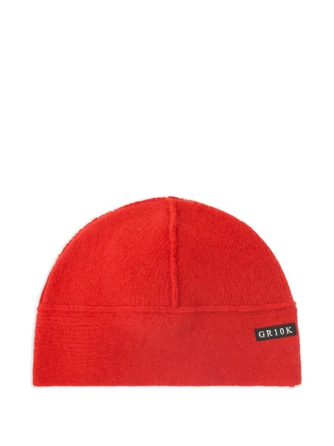 GR10K logo-detail beanie hat