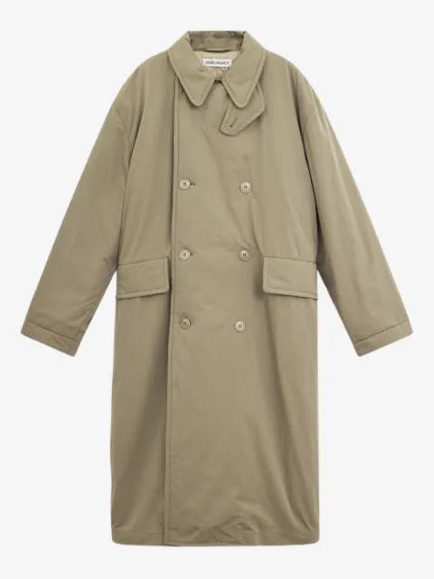 OUR LEGACY manteau croisé à taille ceinturée