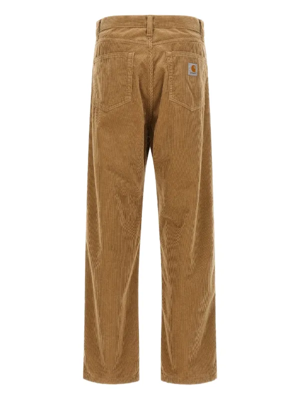 Carhartt WIP LANDON PANT コーデュロイパンツ ブラウン Carhartt WIP Landon Ribbed Velvet Trousers | Brown | FARFETCH