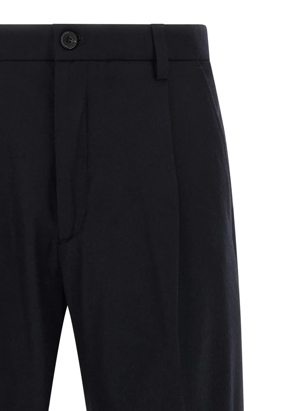 Department Five Gin Pintucks Trousers In Blue
