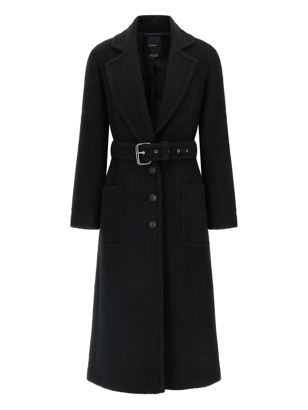 Pinko Cerfoglio Coat In Black
