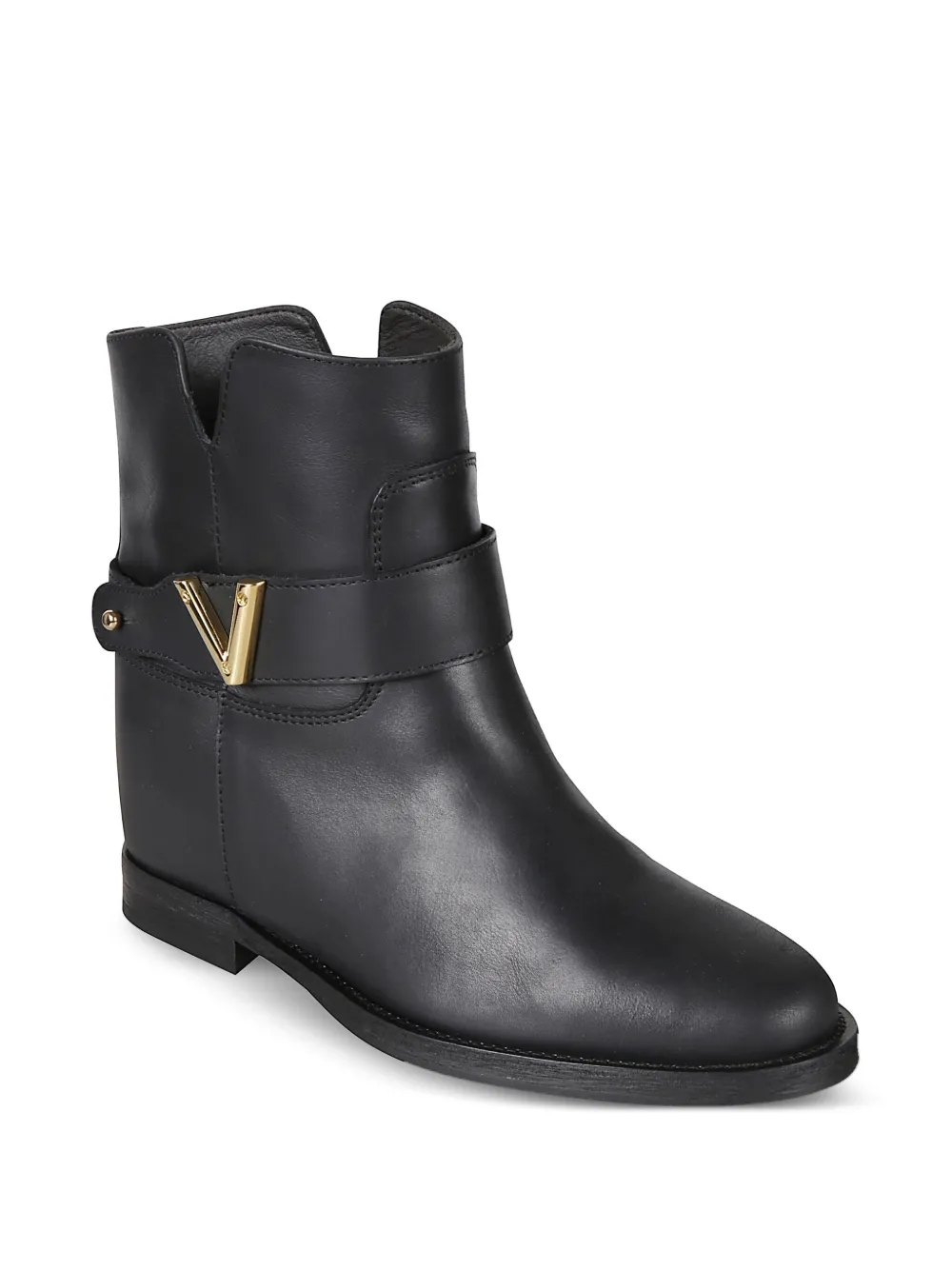 Via Roma 15 strap leather boots | Botines | Image 2