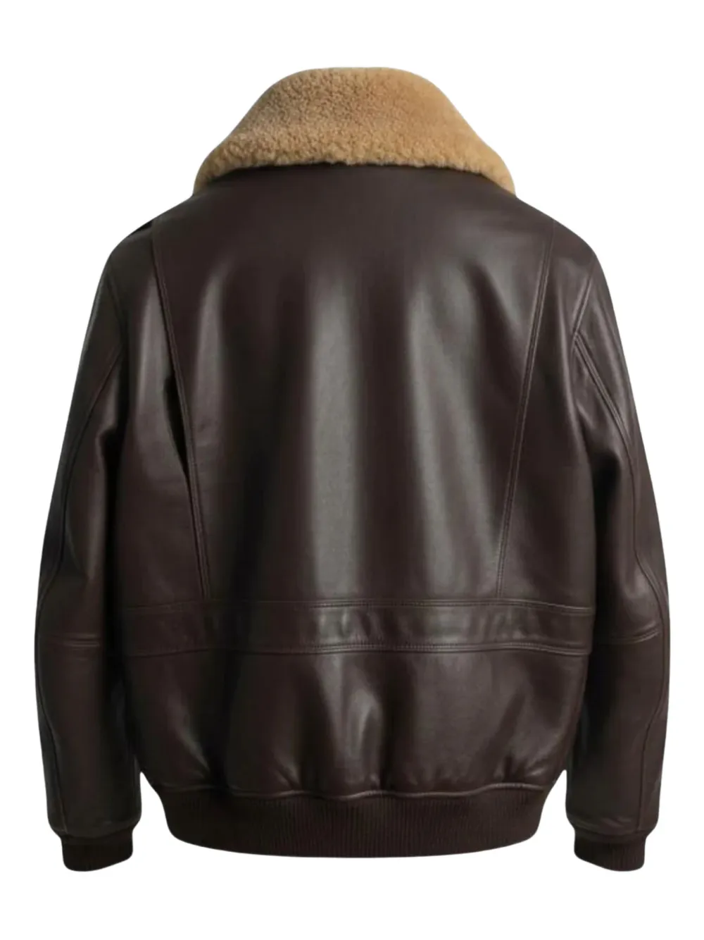 Peuterey zip-fastening leather jacket | Leather Jackets | Image 2