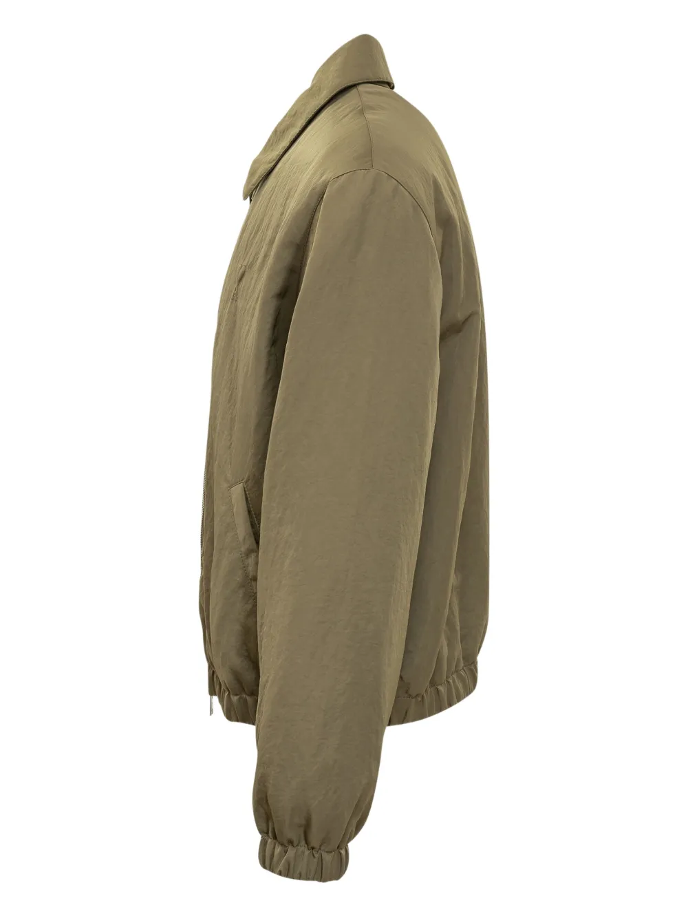 Ami Alexandre Mattiussi Long-sleeved Casual Jacket In Green