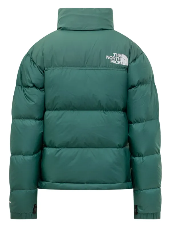 The North Face ロゴ パデッドジャケット | グリーン | FARFETCH JP