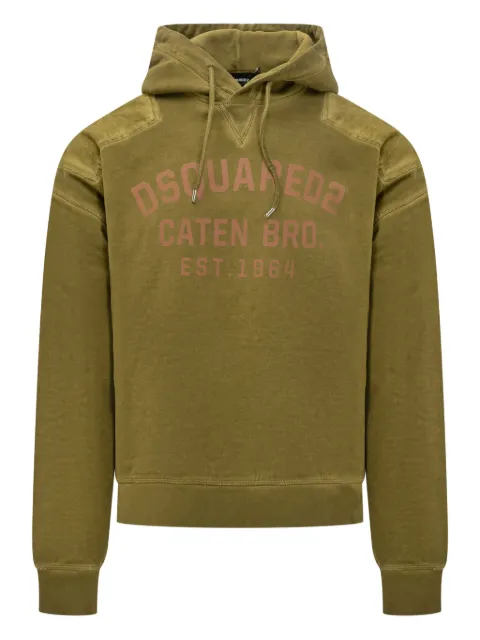 DSQUARED2 Cypro shoulder-detail hoodie