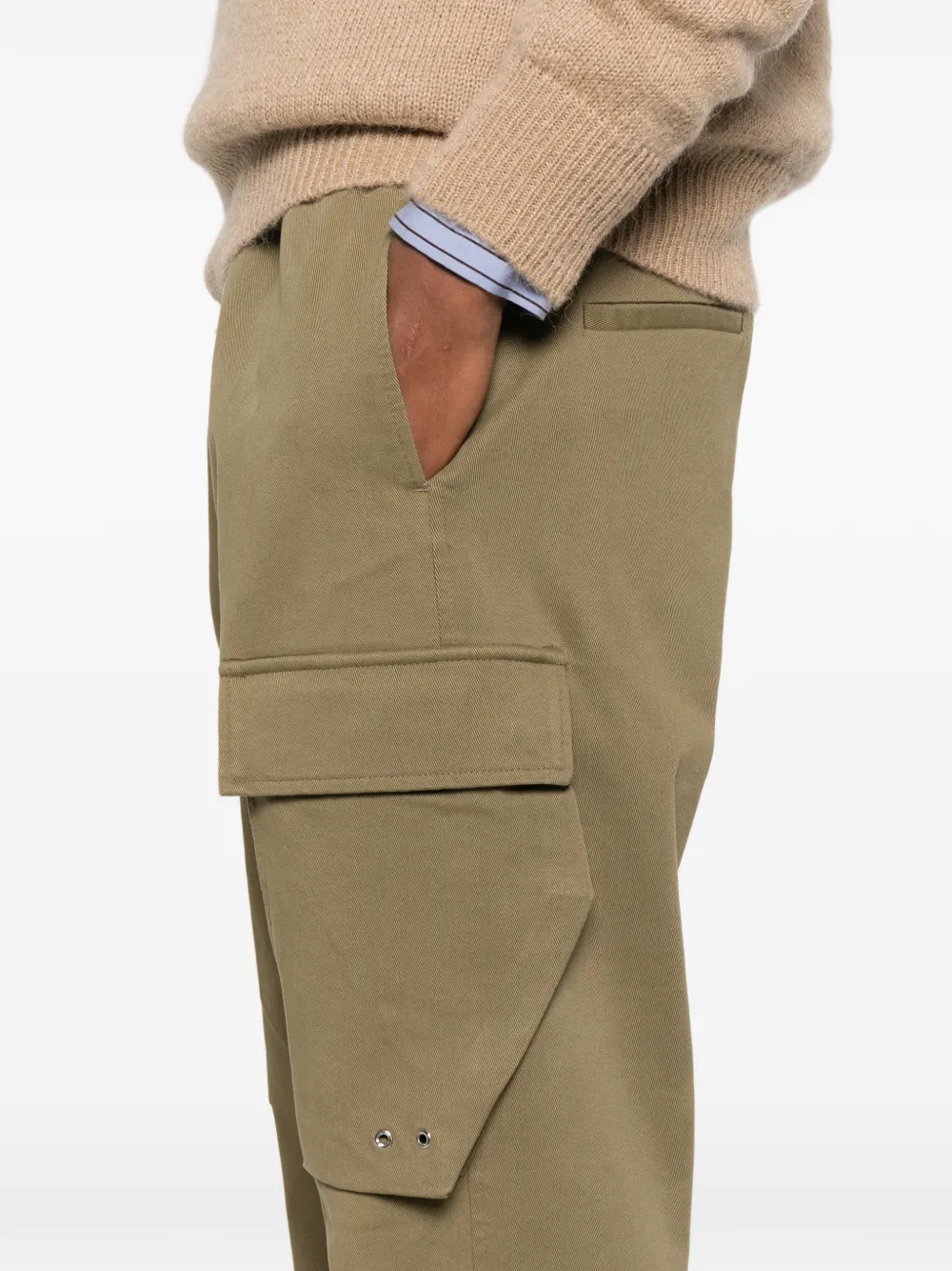 State Of Order Courier Cargo Pocket Trousers In Brown