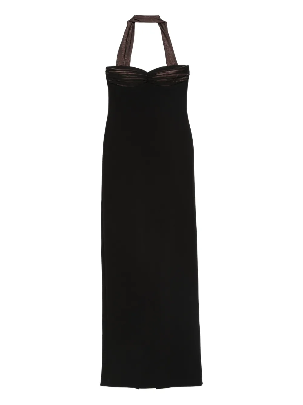 Retrofete robe à dos-nu | noir | Image 1