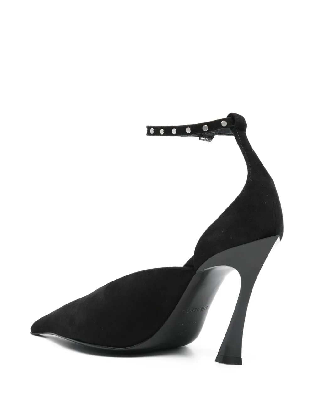 Mugler 100 leren pumps Zwart