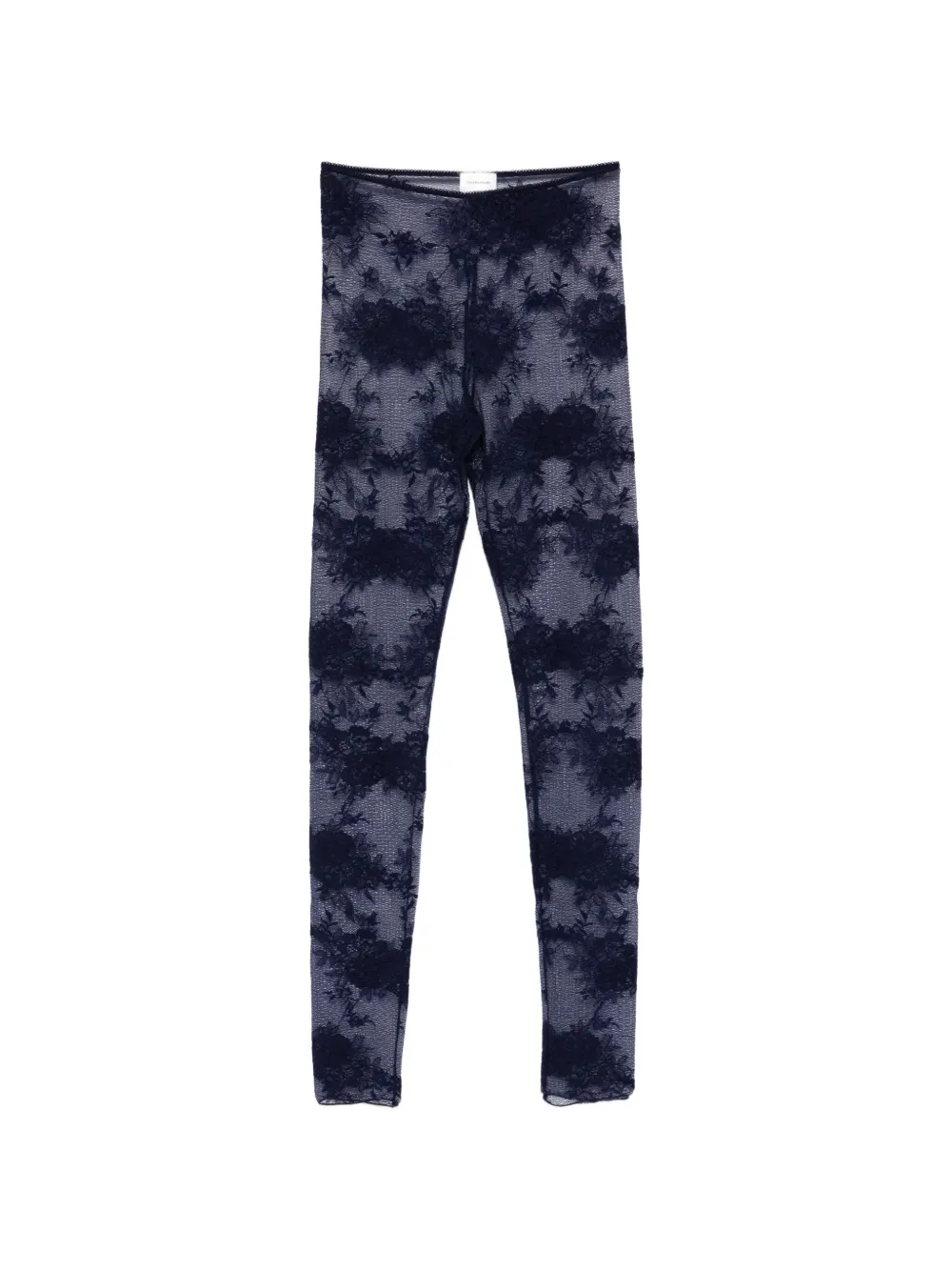 THE ANDAMANE Zillah floral-detail leggings - Blu