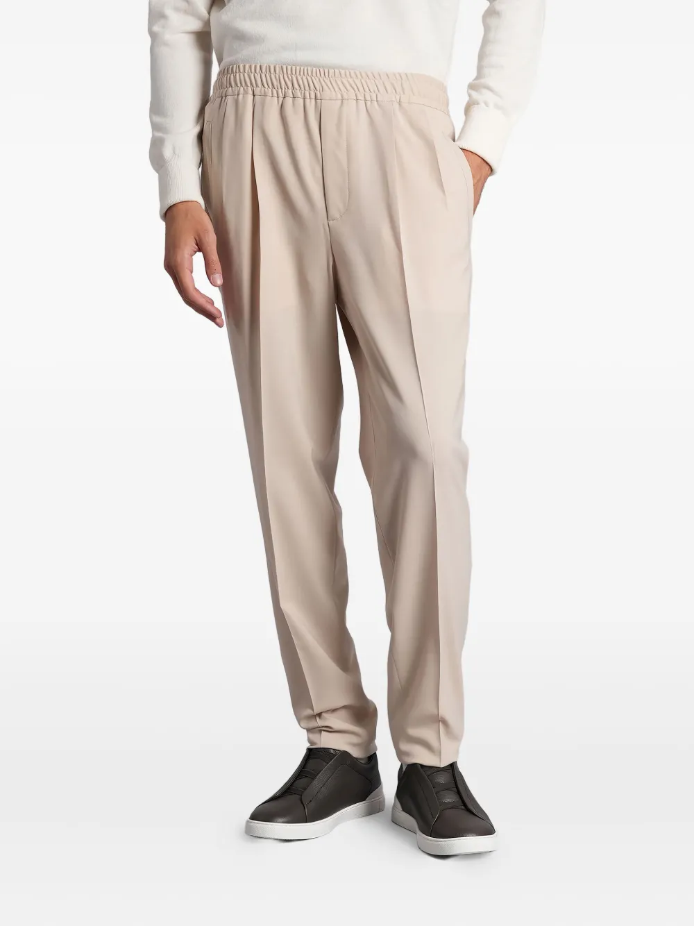 Zegna pantalones con pinzas | neutro | Image 1