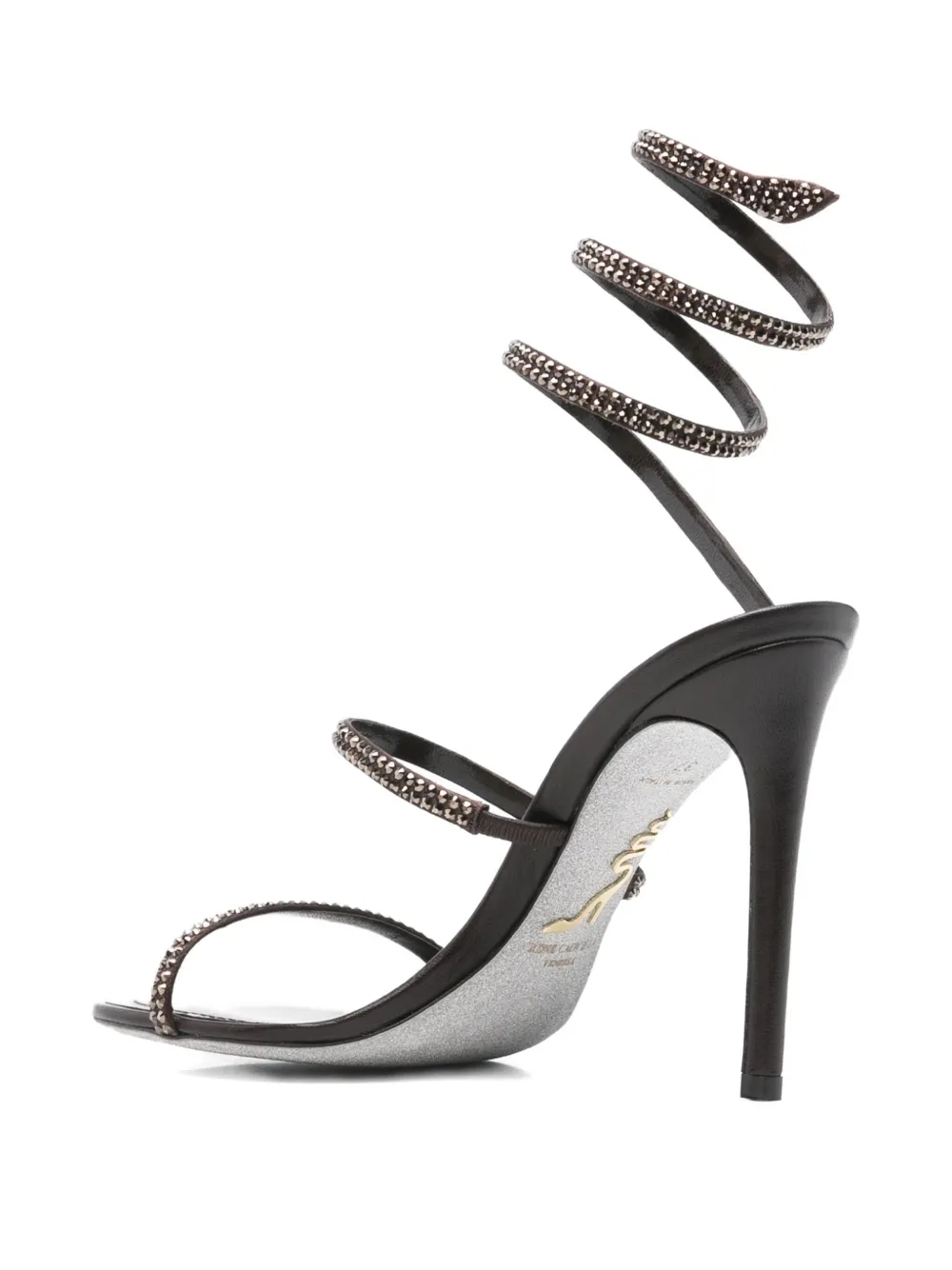 René Caovilla 80mm Cleo Sandals In Multi