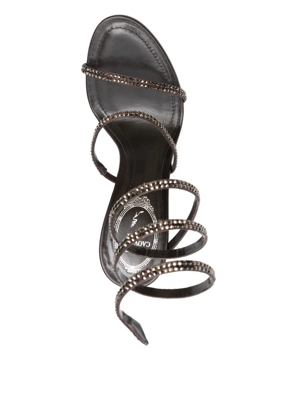René Caovilla 80mm Cleo Sandals In Multi