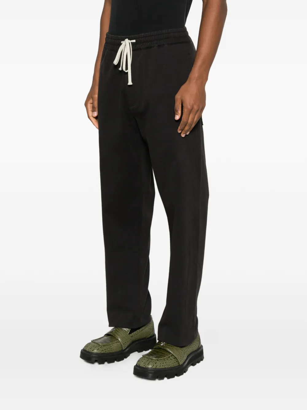 State Of Order Drawstring Trousers In Black