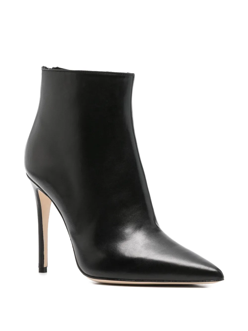 Anna F 105mm Pointed-toe Ankle Boots In Black