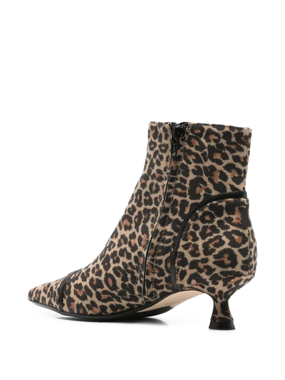 Anna F. Laarzen met luipaardprint Beige