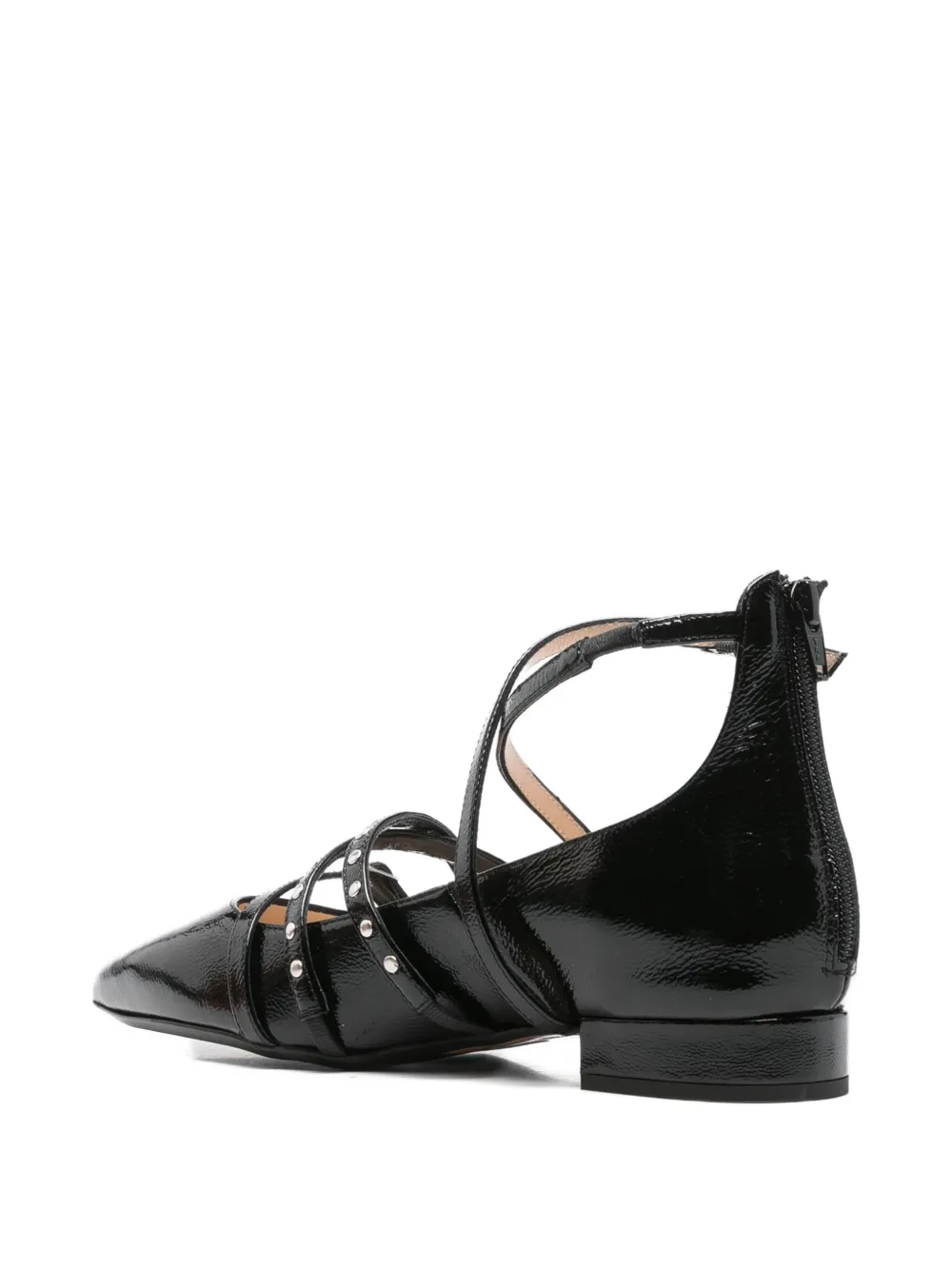 Anna F. Pumps met studs Zwart