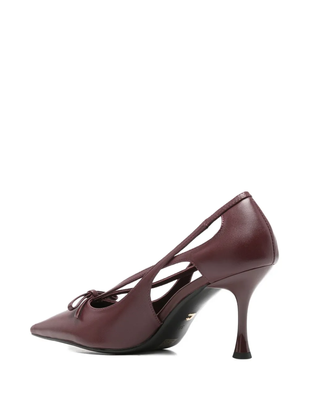 Lola Cruz Cut-out Heeled Pumps In Multi