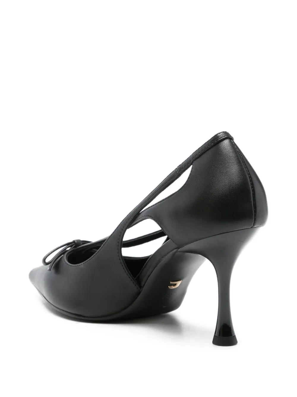 Lola Cruz Pumps met uitgesneden details Zwart