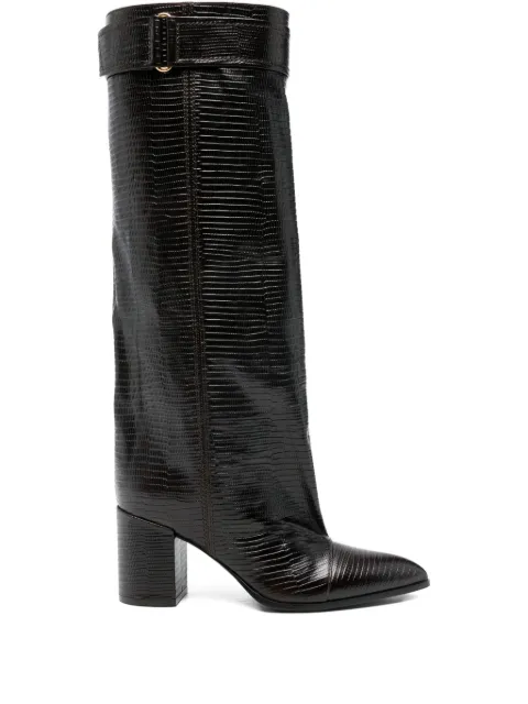 Lella Baldi buckle-detailing leather boots