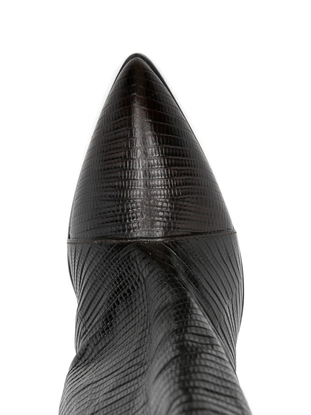Lella Baldi Buckle-detailing Leather Boots In Multi