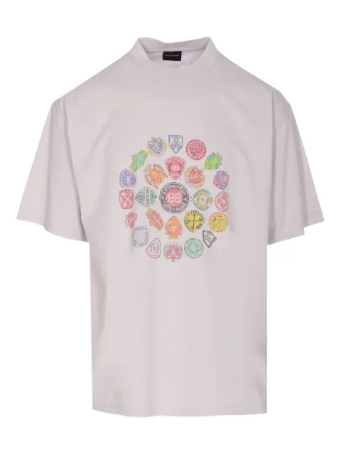 Balenciaga printed crew-neck T-shirt