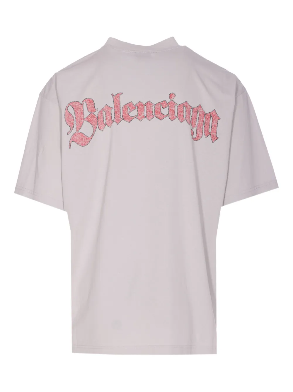 Balenciaga T-shirt met print en ronde hals - Grijs