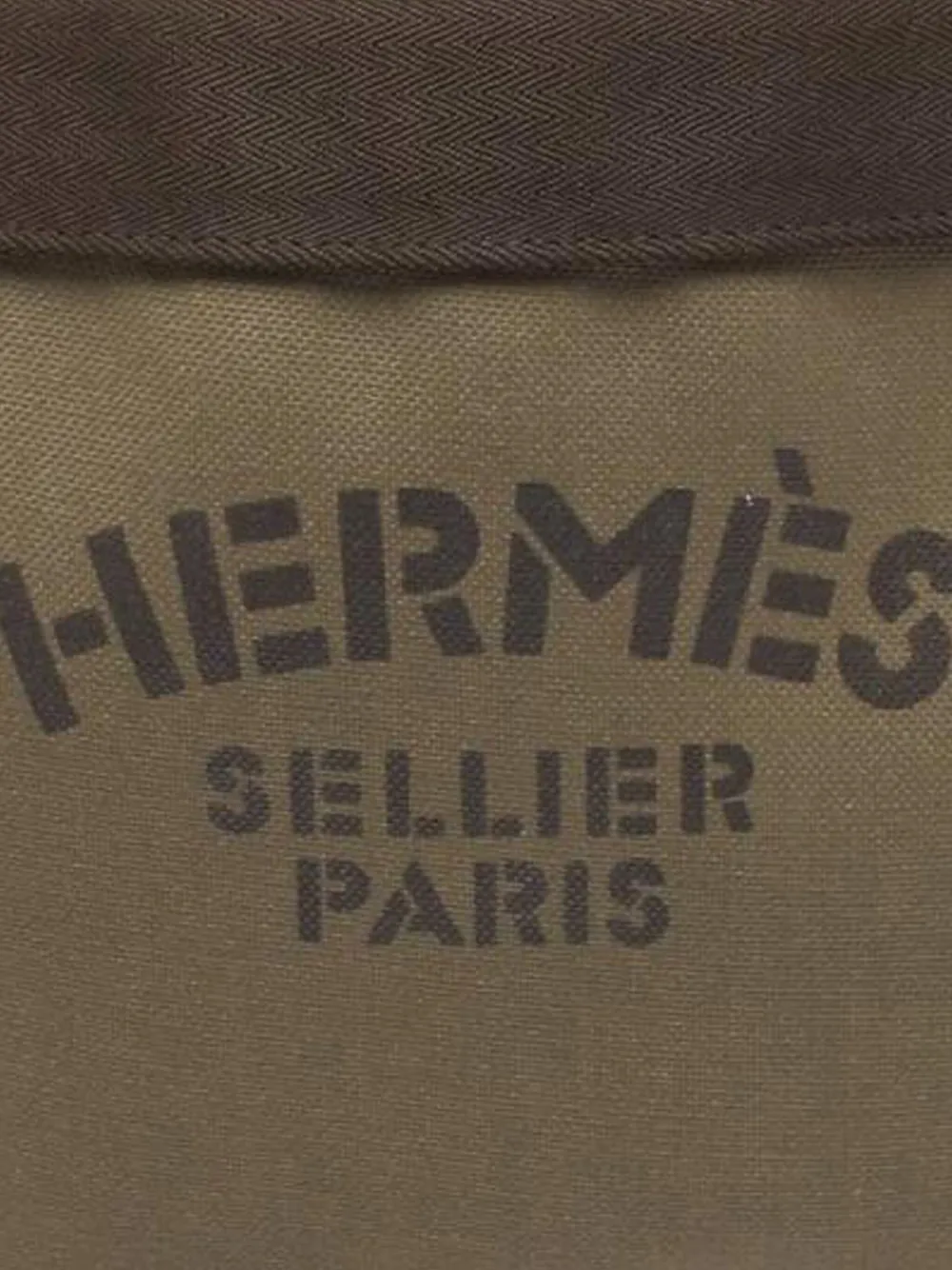 Hermès Pre-Owned 2016 Toile Sac de Pansage Grooming Bag tote bag | Pre-Owned | Image 2