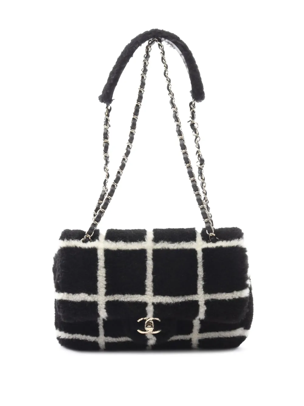 CHANEL Pre-Owned 2021-2025 CC Mouton Flap Bag shoulder bag - Nero