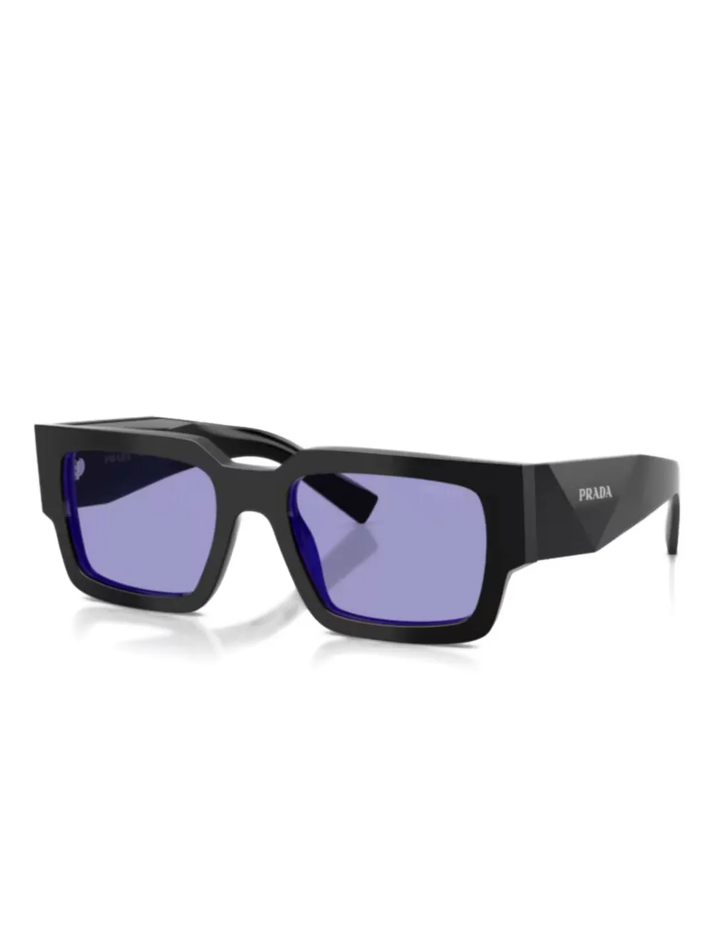 Prada Square-frame Sunglasses In Blue