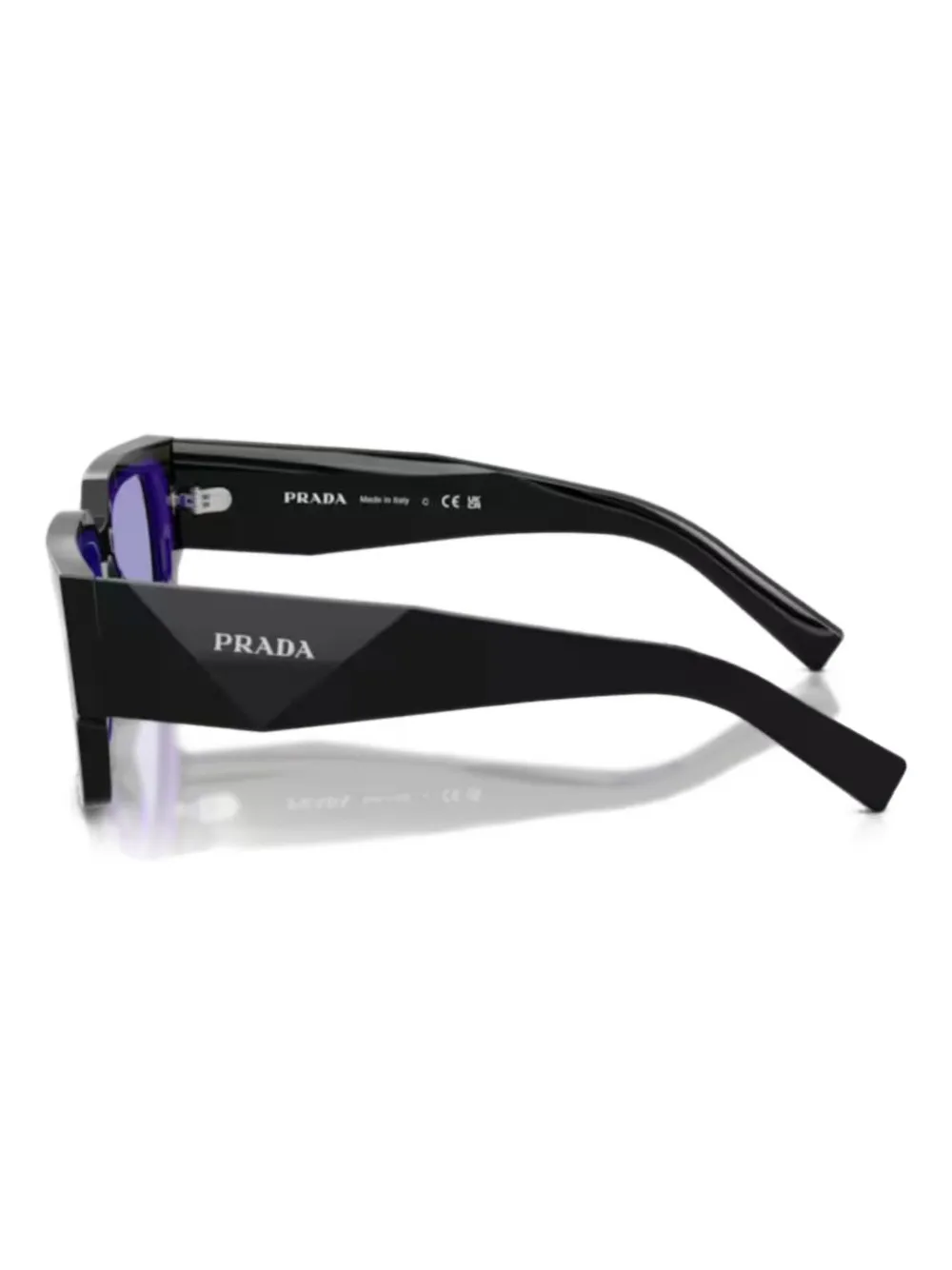 Prada Square-frame Sunglasses In Blue