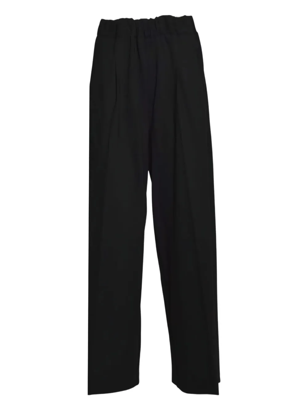 Solotre Elastic-waist Trousers In Black