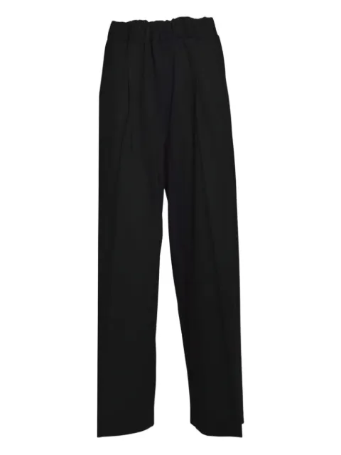 SOLOTRE elastic-waist trousers