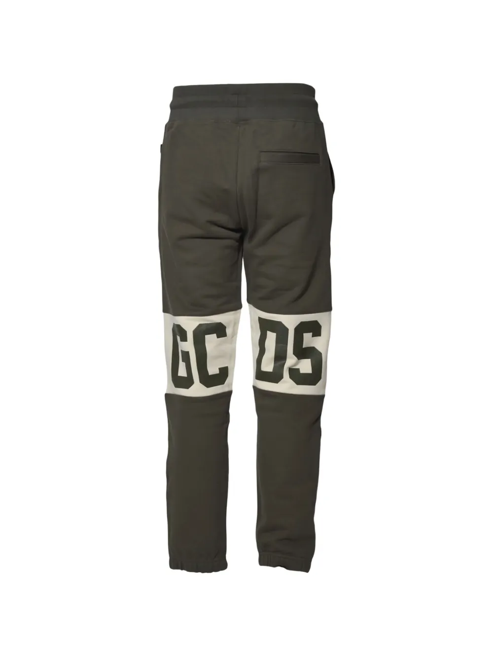 GCDS logo-print track pants - Groen