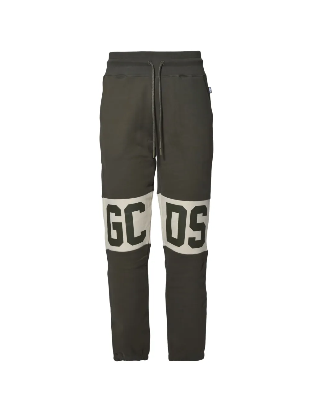 GCDS logo-print track pants - Verde