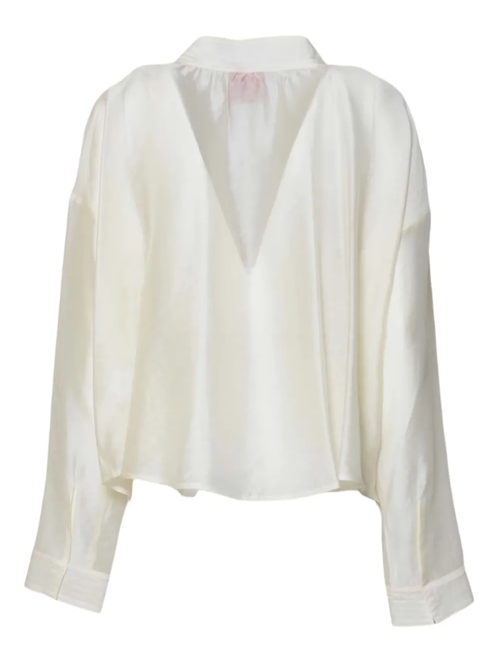 Merci v-neck shirt - Wit