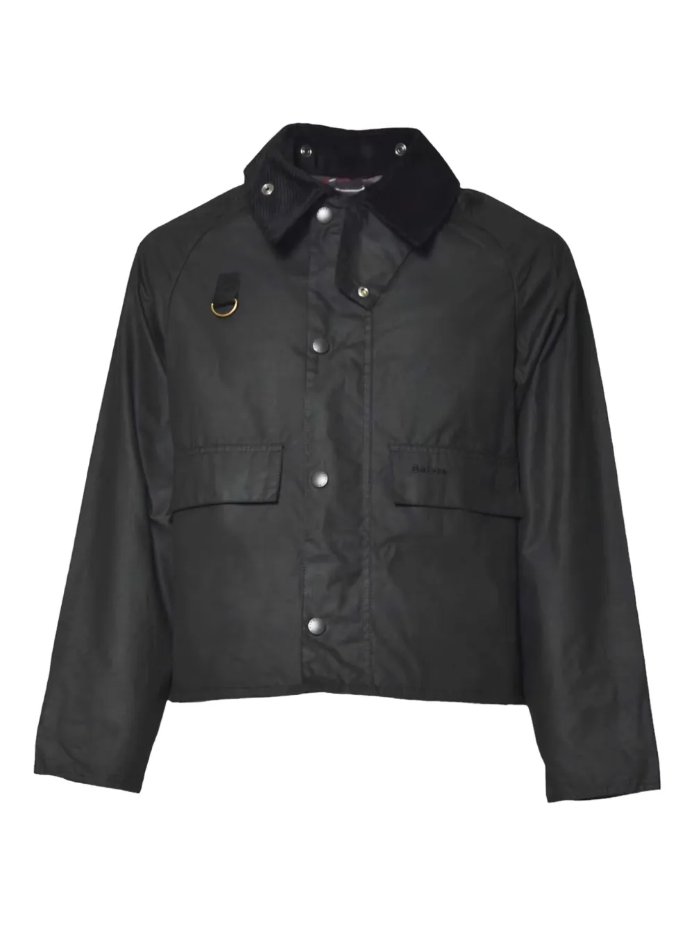 Barbour corduroy collar jacket | Black | Image 1