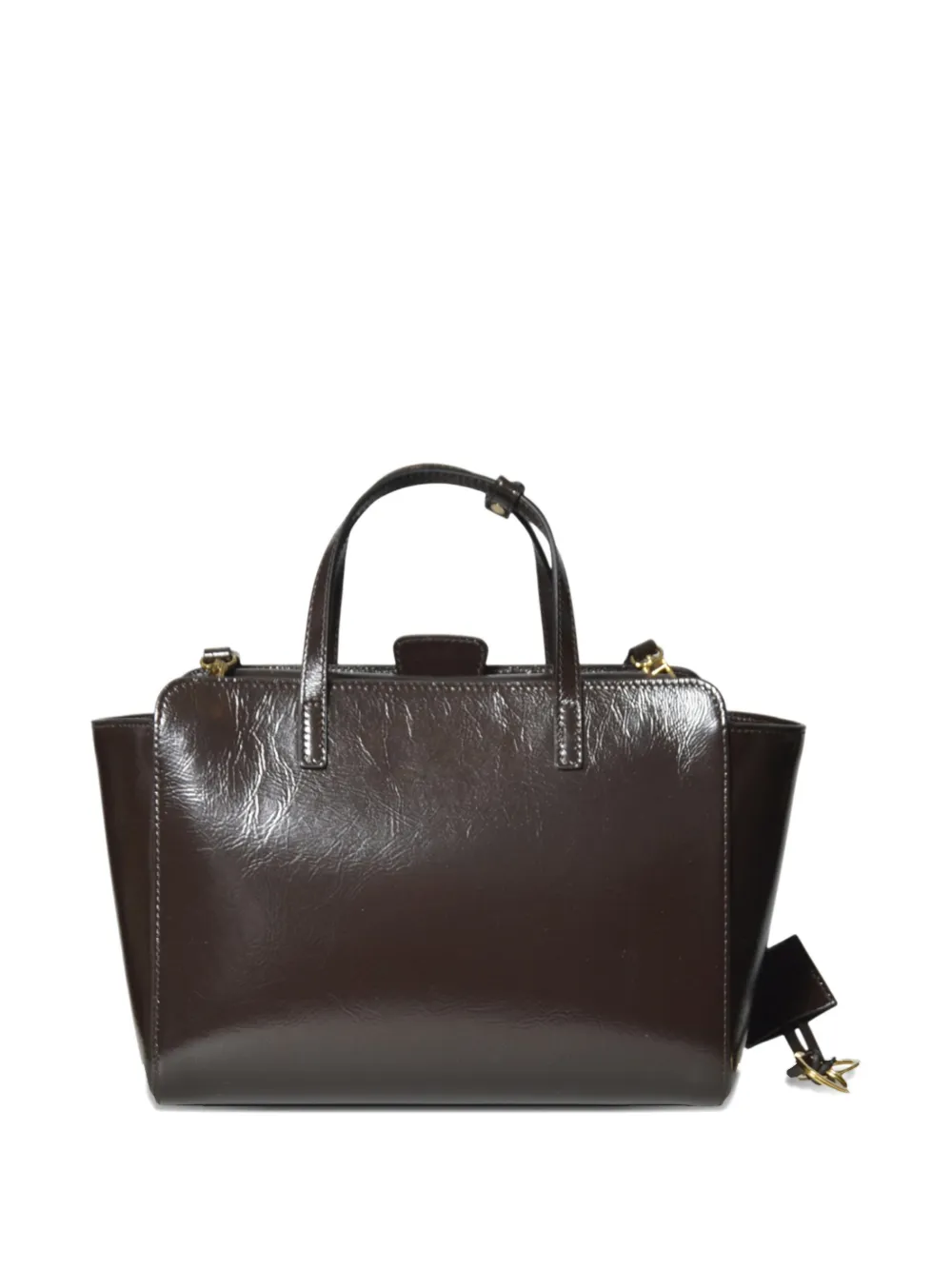 HIDESINS leather tote bag - Bruin