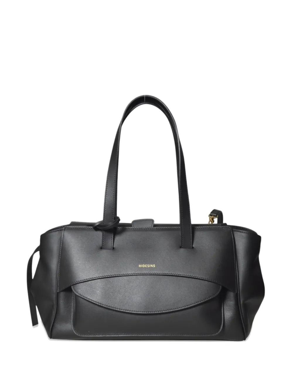 Hidesins Logo-print Shoulder Bag In Black