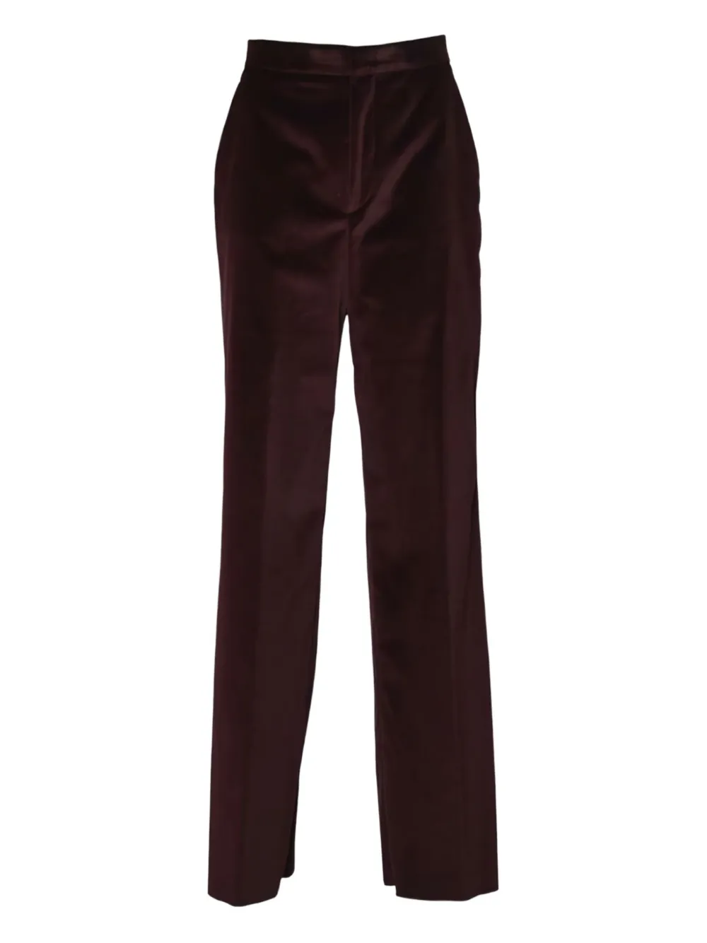 Tagliatore Velvet Trousers In Brown
