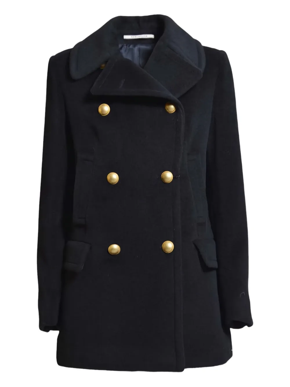 Tagliatore double-breasted buttoned coat | Blue | Image 1