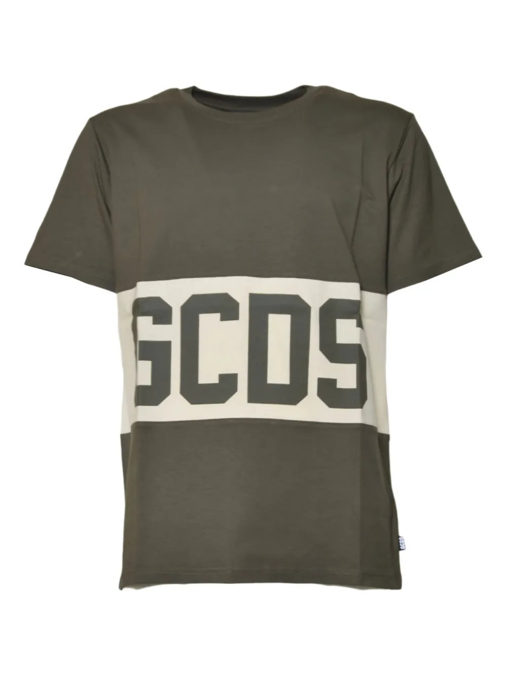 GCDS crew-neck T-shirt - Verde