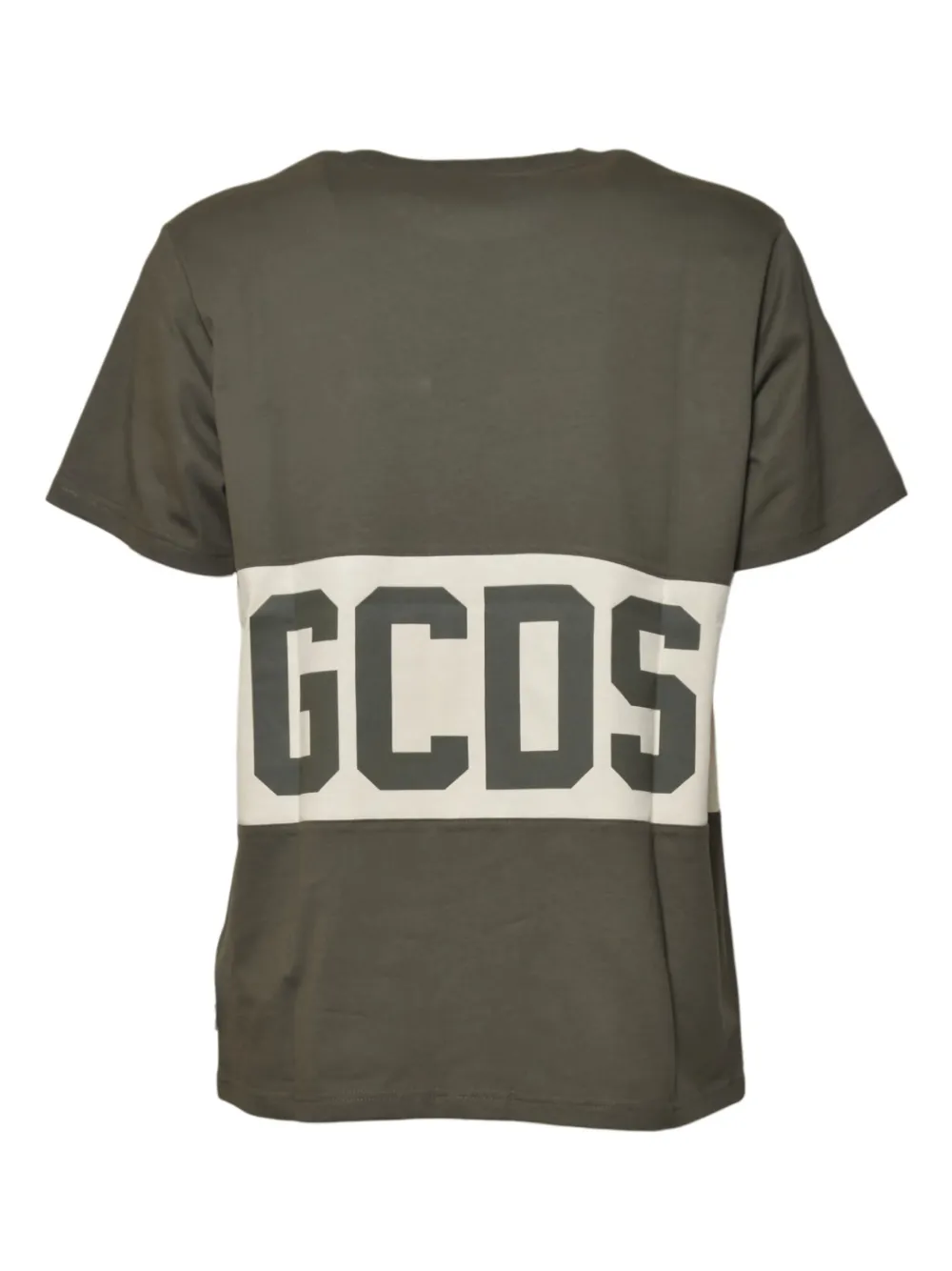 GCDS crew-neck T-shirt - Groen