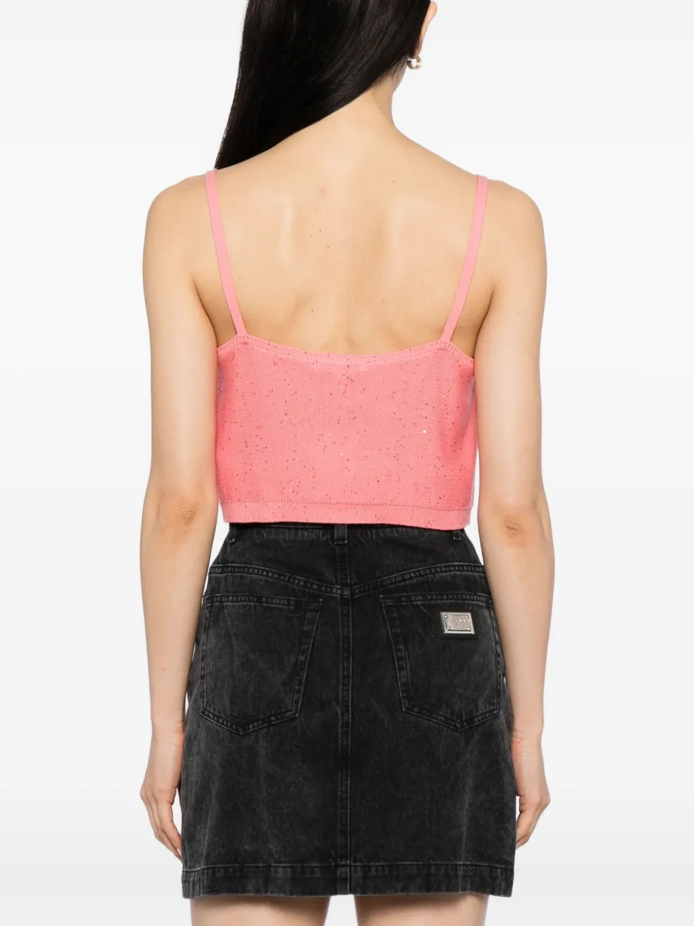 To B. By Agnès B. Cami Tank Top In Animal Print