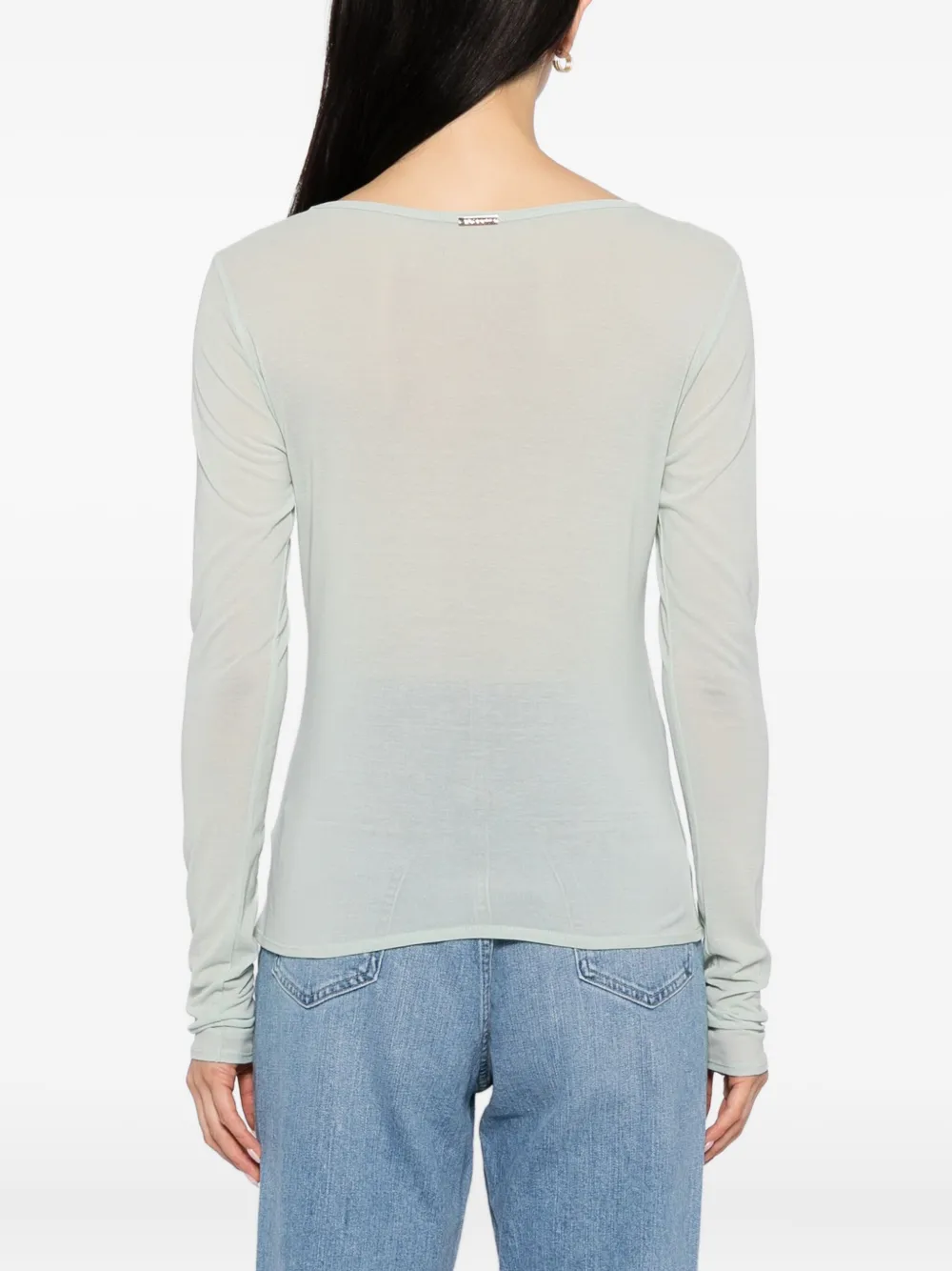To B. By Agnès B. Logo-plaque T-shirt In Green